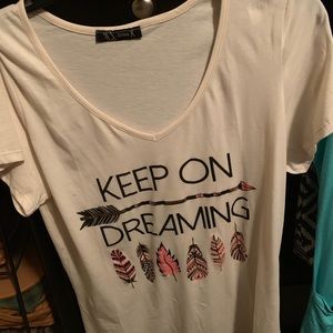 Urban X T shirt Keep on Dreaming